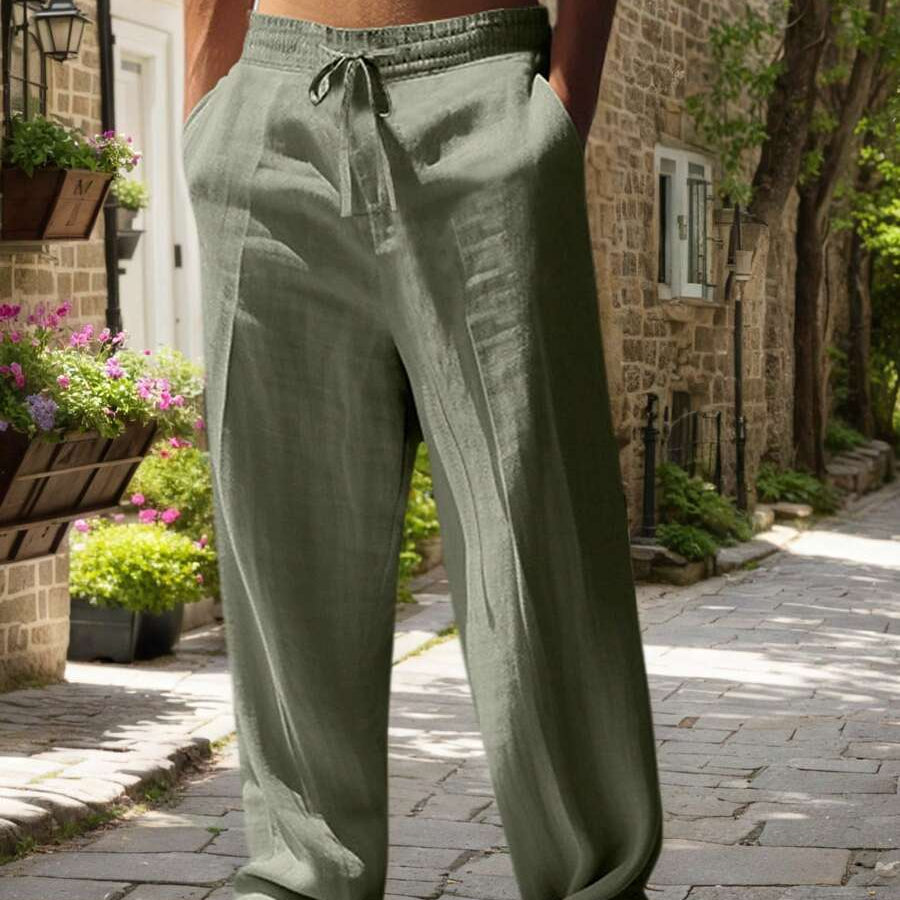 MATHIS | KERGE LINANE PÜKS, KETTIGA