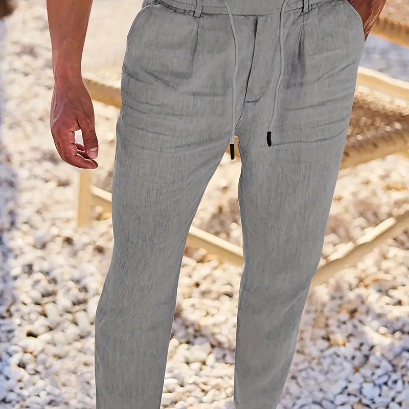 NICHOLS | LAI LINASE PÜKSID KÖITEGA