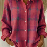 Tesa™ | Pehme Ruuduline Kardigan