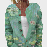 Ana - Sügisene lilleline kardigan