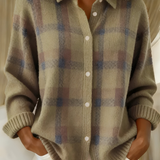 Tesa™ | Pehme Ruuduline Kardigan