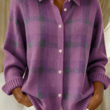 Tesa™ | Pehme Ruuduline Kardigan