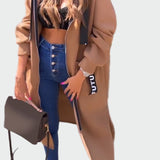 Pikk mantel kapuutsiga