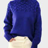 Anja - Naiste villane kõrge kaelusega sviiter