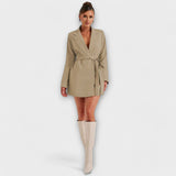 Zélia - Blazer Kleit V-kaelusega