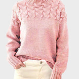 Anja - Naiste villane kõrge kaelusega sviiter