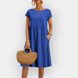 Midi kleit puhta joonega