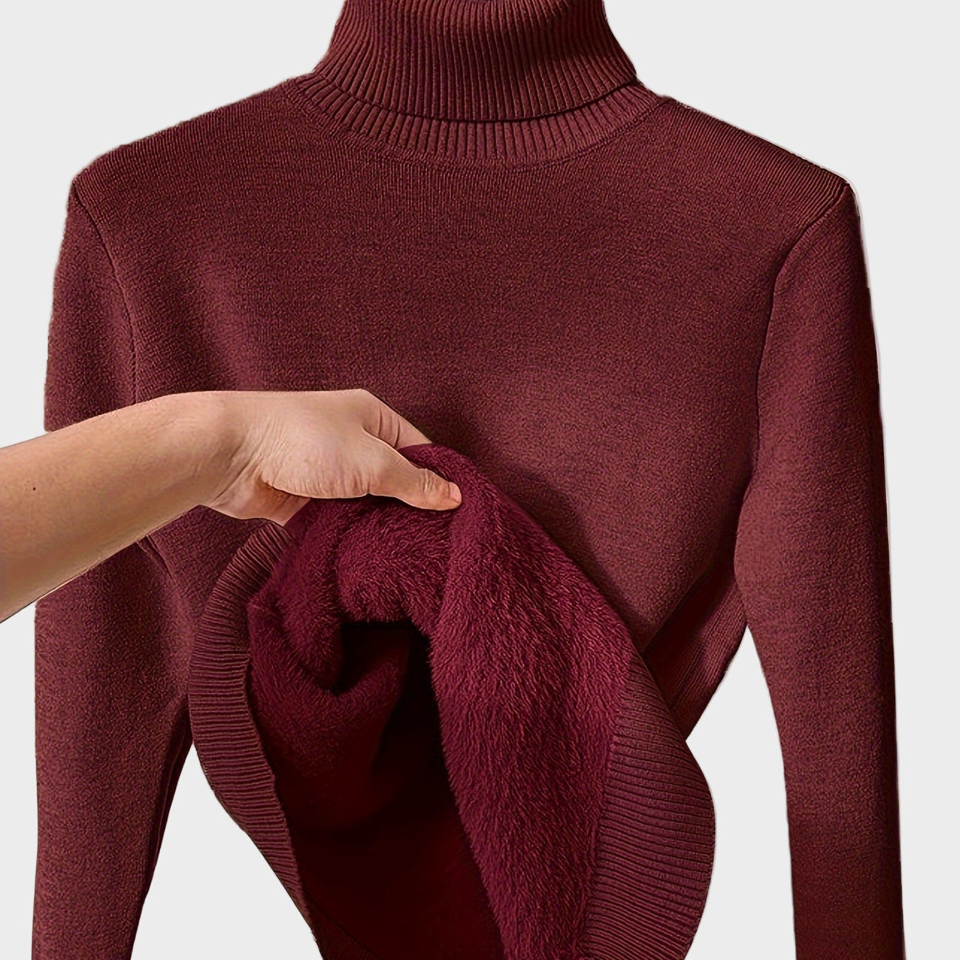 Lea - Pehme kõrge kraega pullover