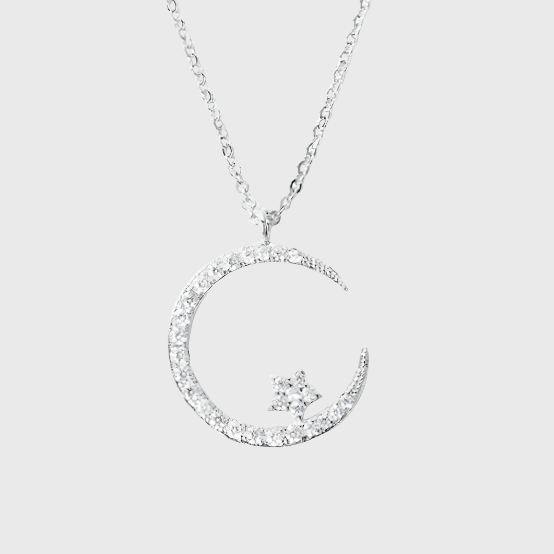 Vera | Elegantne kaelakee kuu motiiviga