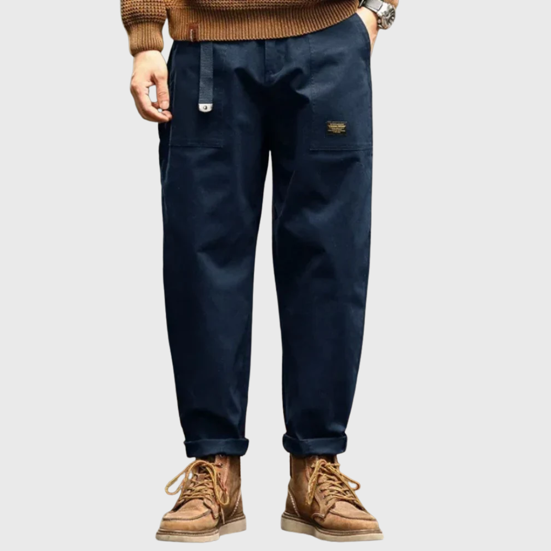 Vintage-stiilis cargo-püksid