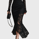 Veronika™ | Must pitsist maksikleit