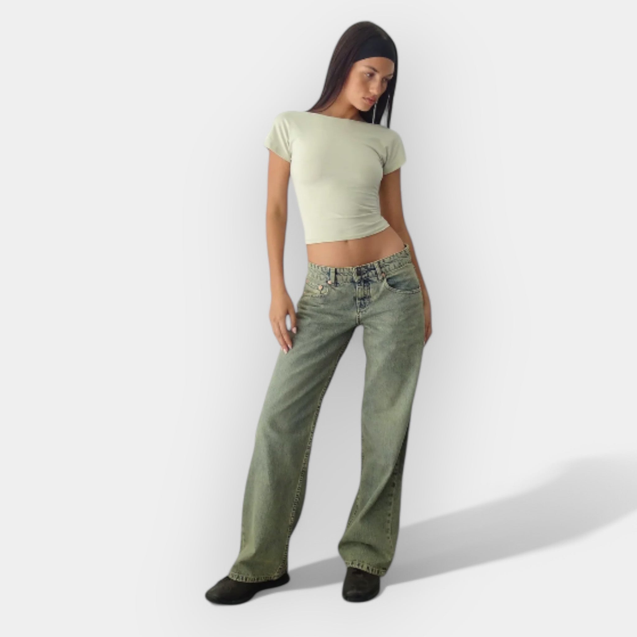 Madala vöökohaga teksad