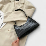 Bernarda - Elegantne Nahast Kott Sädelusega