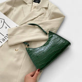 Bernarda - Elegantne Nahast Kott Sädelusega