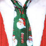 Meeste naljakas jõuluteemaline puhkusepidu pikkade varrukatega särk