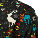 Meeste Naljakas Jõulupõder Lumehelves Pikakäised Särk