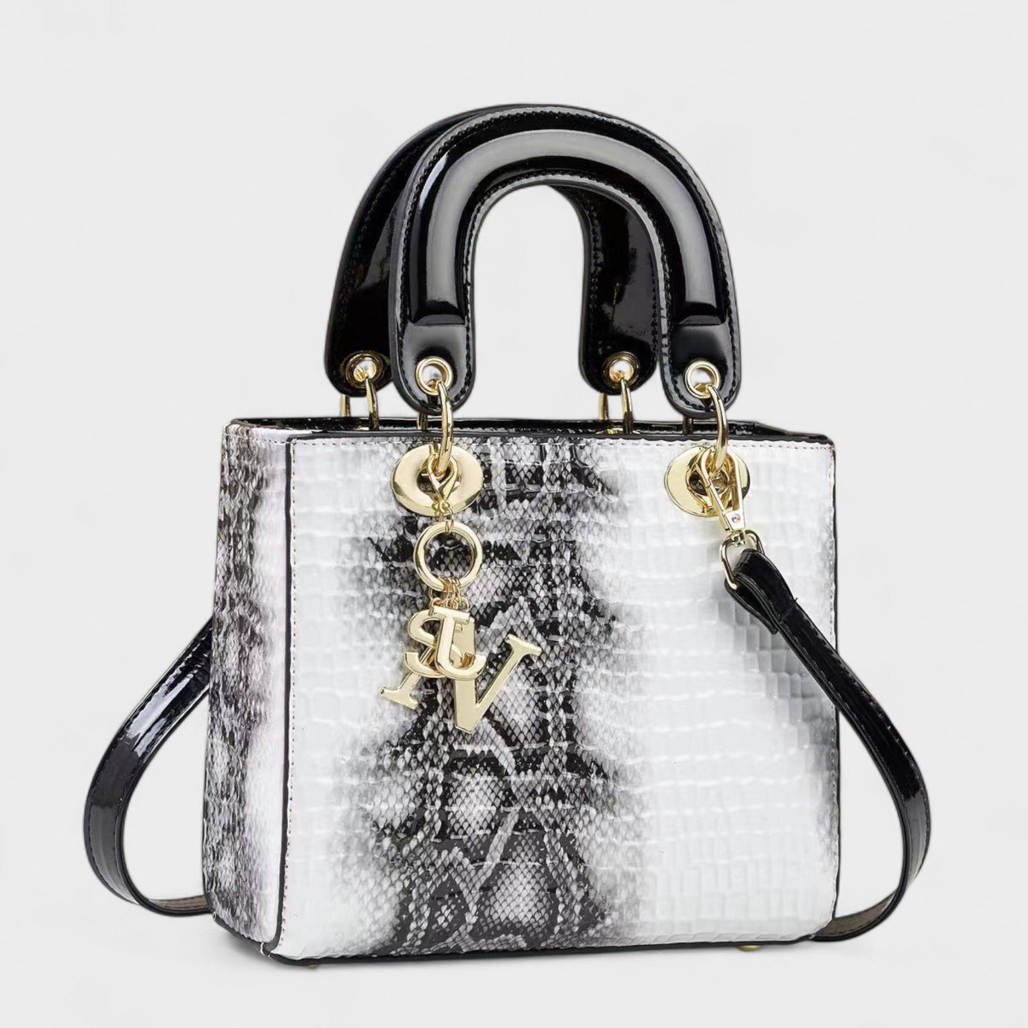 Izabela - Käärme Muster Kott