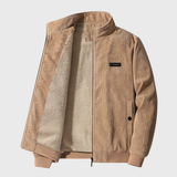 Oskar | Kordkangast fliisvoodriga jope