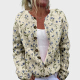 Elegantne mustriga kootud vest