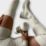 Tatjana – elegantne üle põlve saabas moodsa ja mugava jalatsina