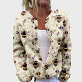 Elegantne mustriga kootud vest