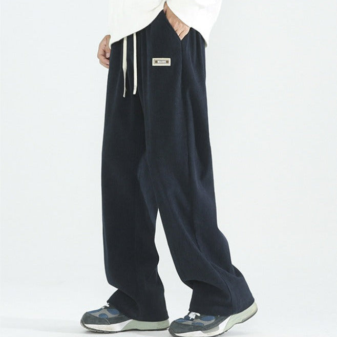 Meeste Looduslik Veluur Püksid