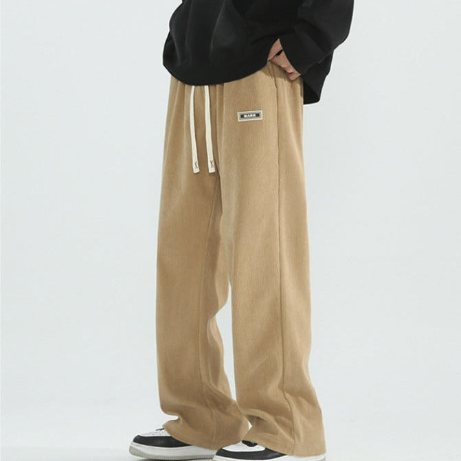 Meeste Looduslik Veluur Püksid