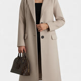 Liis - Elegantne Pikk Mantel