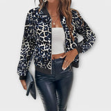 Raquel - Elegantne Leopardimustriga Jope