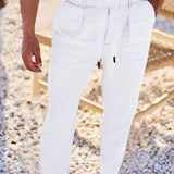 NICHOLS | LAI LINASE PÜKSID KÖITEGA