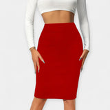 Kõrge vöökohaga kontoriseelik