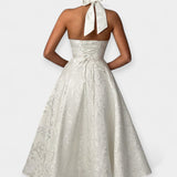 Midi kleit avatud selja ja korsetiga