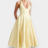 Midi kleit avatud selja ja korsetiga