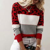 Ophélie | Elegantne leopardimustriga kampsun