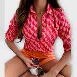 Maria - Klassikalise kaelusega T-särk